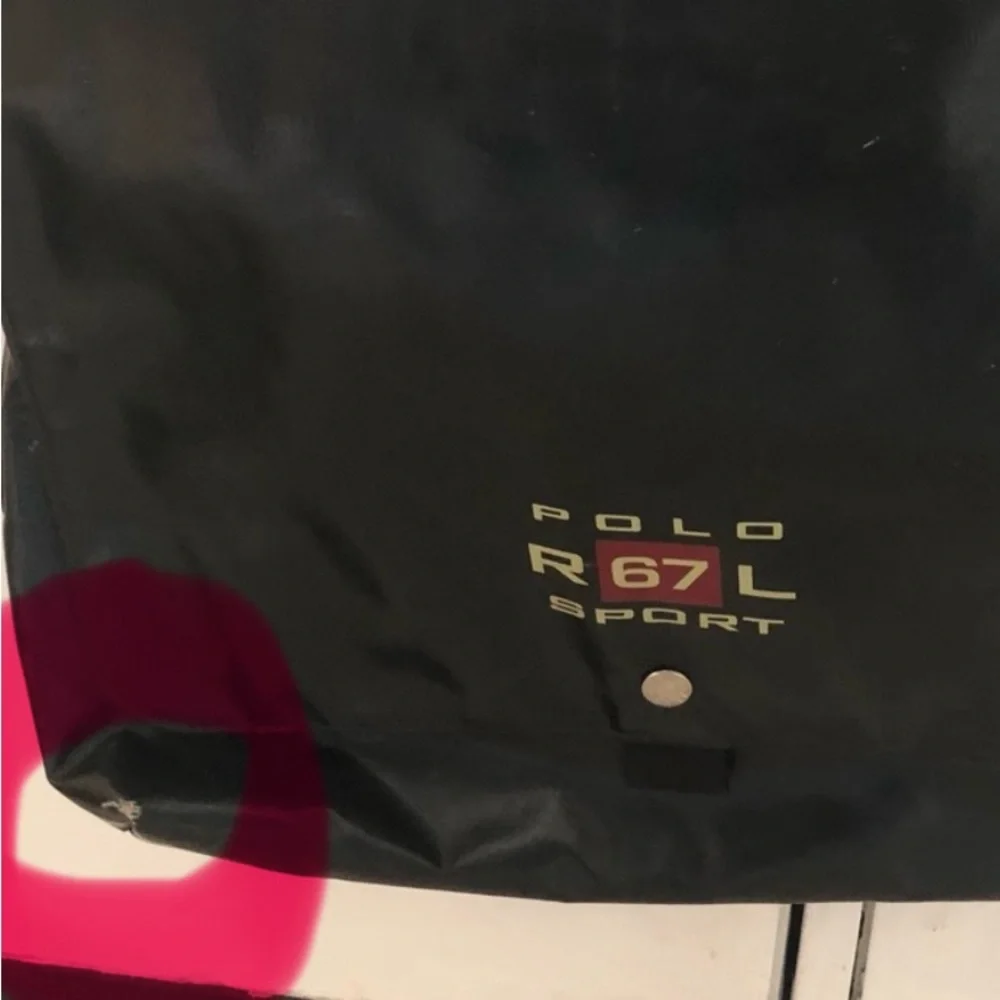 Polo Ralph Lauren vintage messenger bag. Crossbody bag.